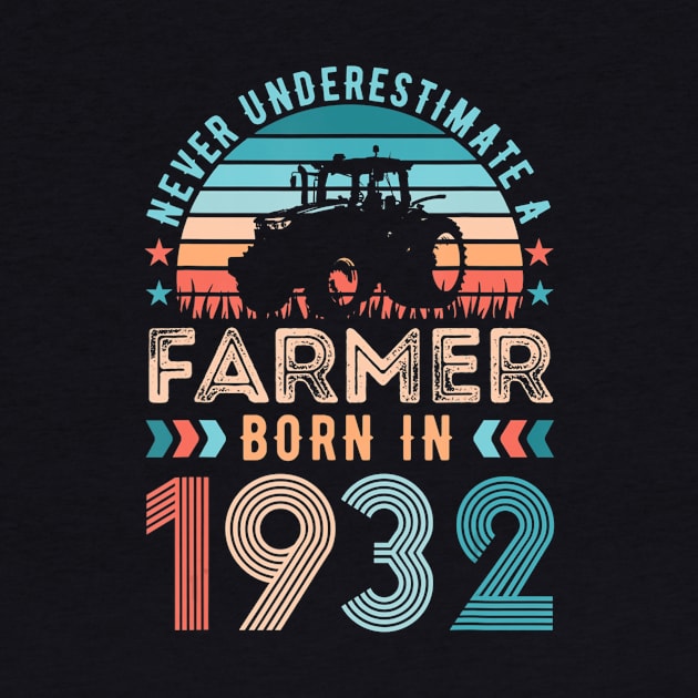 Farmer born in 1932 Farming Gift 90th Birthday by Zak N mccarville